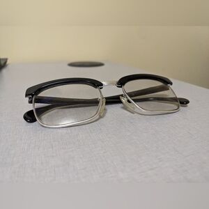 VINTAGE MARWITZ MATURA  Optima Burgendy SQUARE MIDCENTURY 1960 Glasses Frame